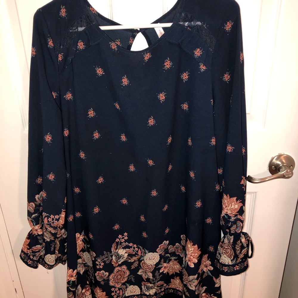 cute flower design dress